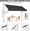 VEVOR Store de terrasse rétractable 138 x 47 pouces, Voir les images du produit 4