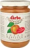 A jar of Darbo Rosenmarille Konfitüre on a white background. Produktbild-Vorschau