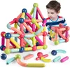 100 Stück Magnetische Bausteine, Magnet Montessori Produktbild-Vorschau 1