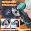 500W 12V Akku-Winkelschleifer, 76mm Schleifscheibe, Produktbild-Vorschau 3