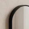 Ovaler Spiegel, hängend in einem Metallrahmen, 40 x 80 cm Produktbild-Vorschau 7
