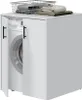 Waschmaschinenunterschrank >LAUNDRY< 2 Türen, in Produktbild-Vorschau 2