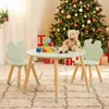 COSTWAY : table pour enfants avec 2 chaises, ensemble de 3 Voir les images du produit 9