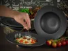 CreaTable, 21820, Vesuvio Black, tanier na cestoviny 4 ks, Náhľad obrázku produktu 3