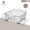 bremermann Kosz wysuwany do szafki, 2 sztuki, 50 cm, z Podgląd zdjęcia produktu 7