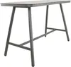 Bartisch Milazzo 75 x 100 x 150 cm Aluminium HPL Anthrazit Grau_Natur24 Produktbild-Vorschau