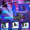 Sedia da gaming KESSER® ergonomica, con poggiatesta e Anteprima dell’immagine prodotto 5