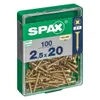 Spax Universalschrauben 2.5 x 20 mm PZ 1 - 100 Stk. Produktbild-Vorschau 6