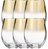 Secret de Gourmet Trinkglaser - 6x - Becher - Goldrand Produktbild-Vorschau 4
