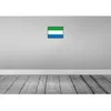 vianmo Blechschild 20x30 cm Sierra Leones Leone Flagge Produktbild-Vorschau 2