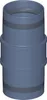 POLOPLAST POLO-KAL XS, Doppelmuffe, DN 40, 1 Stk. Produktbild-Vorschau 4