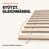 WOLKENLAND Lattenrost 90 x 200 cm | 14 Latten | Massivholz Produktbild-Vorschau 10