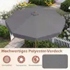 COSTWAY Parasol ogrodowy φ300cm, parasol ogrodowy z Podgląd zdjęcia produktu 4