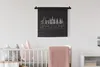 MuchoWow® Wandteppich Wandbehang Skyline "Barcelona" weiß Produktbild-Vorschau 1