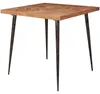 Esszimmertisch LODI 80x76x80 cm Massivholz Akazie / Metall Produktbild-Vorschau 12
