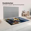 KitchenYeah© Herdabdeckplatte Milchmädchen - Delfter Blau - Produktbild-Vorschau 3