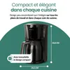 Emerio cafetière avec double carafe isotherme – 1 L café Voir les images du produit 7