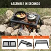 VEVOR BBQ Gills skládací gril na dřevěné uhlí 458 x 305 x Náhled obrázku produktu 6