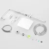 A disassembled shower system laid out on a light gray background. Anteprima dell’immagine prodotto