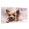 Herdabdeckplatte Glaskeramik 2-Teilig 2x40x52 Tiere Braun Produktbild-Vorschau 10