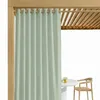 Terrassenvorhang GAIA 140x250 Salbei grün auf Jalousien Produktbild-Vorschau 1