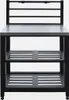 sweeek - Outdoor-Küche mit 6 Elementen aus Stahl - Schwarz Produktbild-Vorschau 7