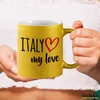 Huuraa Glitzertasse Italy my love 330ml Gold Keramik Produktbild-Vorschau 3