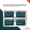 homeX WT7H1E-W Wärmepumpentrockner 7kg, Wäschetrockner - Produktbild-Vorschau 7