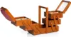PRYM Nähkasten Holz, dunkel, M, mit Stoff Produktbild-Vorschau 1