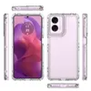 Transparente Handyhülle für Motorola Moto G24 Stoßfeste TPU Produktbild-Vorschau 3