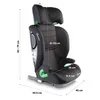 BabyGo Kinderautositz Safechild 2, mit Isofix, schwarz Produktbild-Vorschau 9