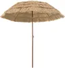 vidaXL Ombrellone da giardino naturale 205 x 205 x 210 cm Anteprima dell’immagine prodotto 5
