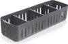 košík 32x10x6,8cm FLEXI, organizér šedý, plast Náhled obrázku produktu 8
