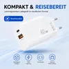 40W USB-C GaN Ladegerät - Dual-Port Schnellladeadapter (40W Produktbild-Vorschau 6