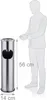 Relaxdays Standaschenbecher mit Abfallöffnung, Metall, 8 l, Produktbild-Vorschau 3