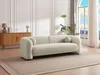 Sofa 3-Sitzer - Samt - Beige - OVOTAS Produktbild-Vorschau 2