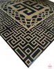 A close-up, angled view of a decorative wall panel with a geometric pattern. Produktbild-Vorschau