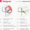 STEIGNER Joint flexible de douche 50cm UK09 (1 pc.) Voir les images du produit 6