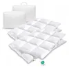 2 x warme 100% sibirische Winter Daunen Bettdecke Decke Produktbild-Vorschau 1