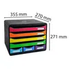 Exacompta Schubladenbox STOREBOX, 7 offene Schubladen, , Produktbild-Vorschau 3