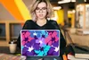 MuchoWow® Laptop Aufkleber Sticker Cover Tropisch - Blumen Produktbild-Vorschau 5