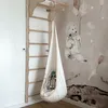 A child's room with a climbing wall and a hanging swing. Produktbild-Vorschau