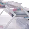 Relaxdays Aufbewahrungsbox 9 Fächer, Sortierbox Produktbild-Vorschau 9