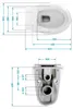 Calmwaters® Erhöhtes Wand WC spülrandlos Modern Plus mit Produktbild-Vorschau 5