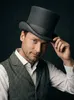 Steampunk Zylinder grau - Karneval Faschingskostüm Produktbild-Vorschau 6