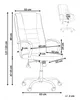BELIANI Massagesessel Beige Kunstleder Verschromtes Metall Produktbild-Vorschau 8