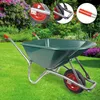 BPA Schubkarre pannensicher Vollgummirad 100l PP  Mulde Produktbild-Vorschau 2