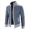 Herren Cardigan Mit Reißverschluss Und Tasche Ein Stück Produktbild-Vorschau 1