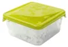 A clear, studio shot of a food storage container with a green lid. Náhľad obrázku produktu
