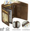 Leder Geldbörse Herren Portemonnaie RFID Hochformat Produktbild-Vorschau 4